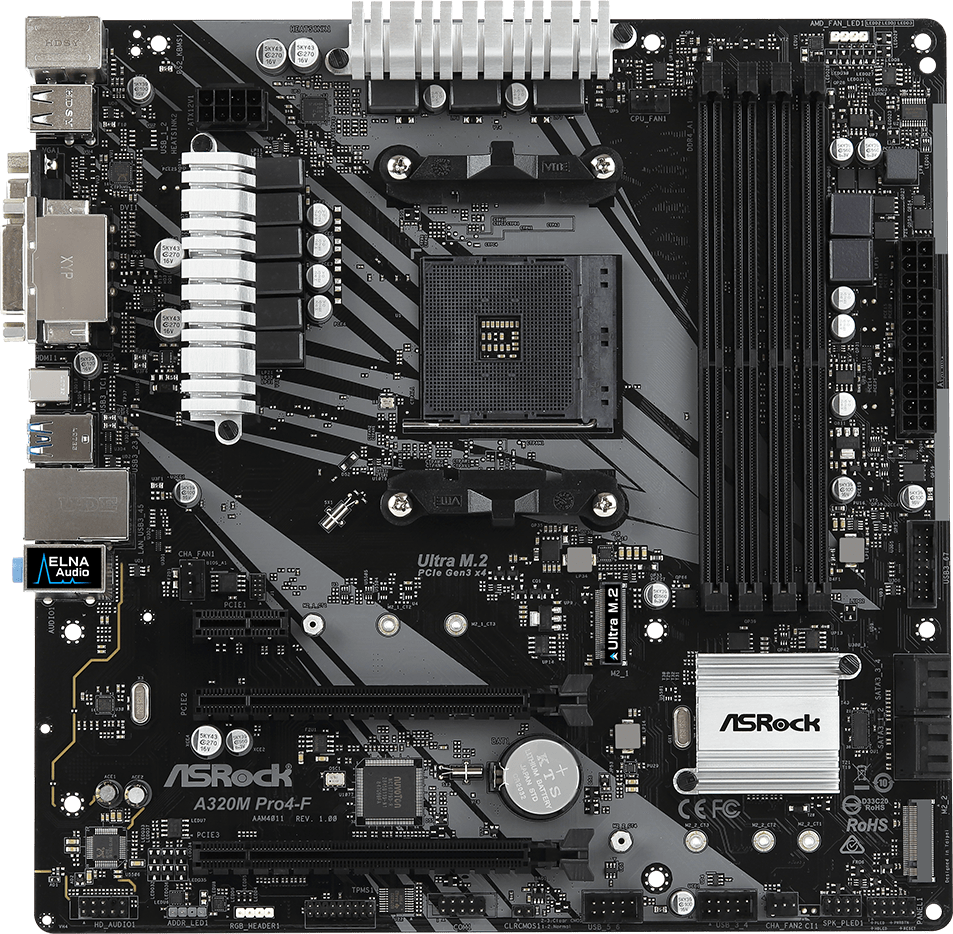 Asrock A320M Pro4-F - Motherboard Specifications On MotherboardDB